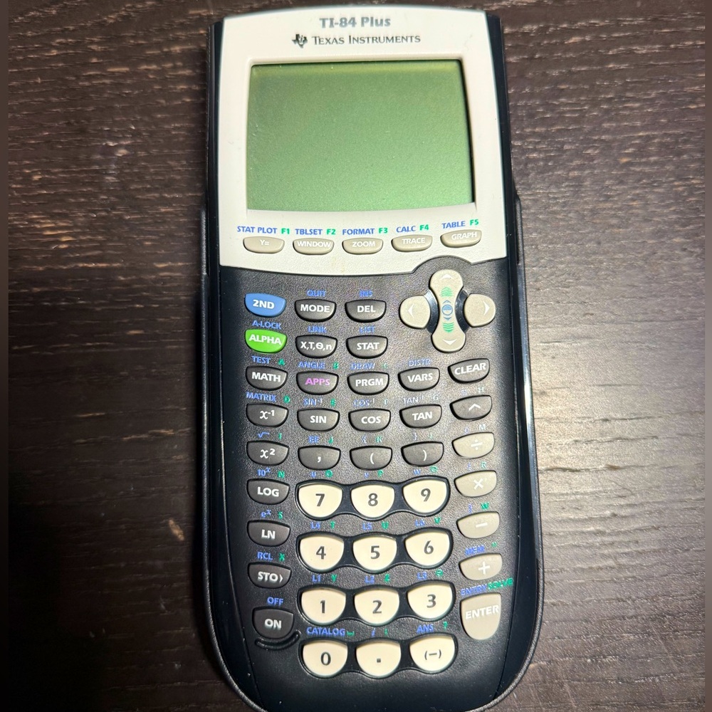 Texas Instruments TI-84 Plus Graphics Calculator, Black